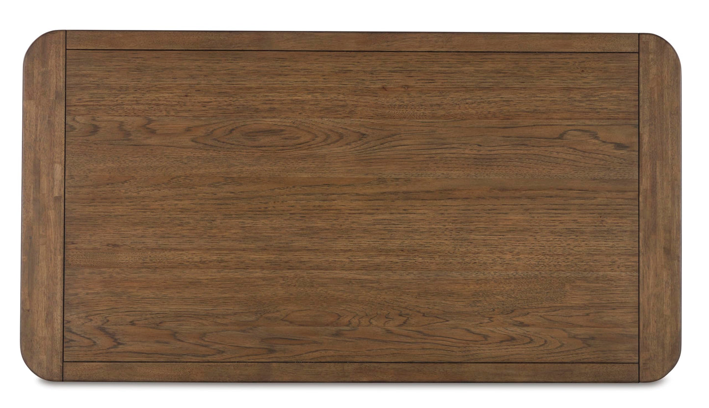 Signature Design by Ashley Cabalynn Traditional Farmhouse Coffee Table, Brown